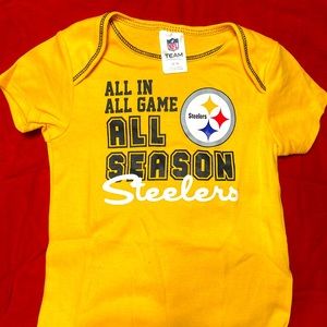 18mo Steelers Onesie